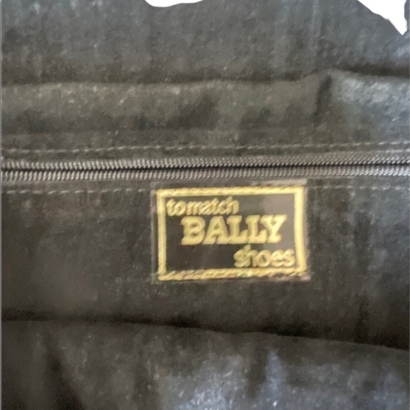 Vintage Bally Navy Blue Leather Clutch Purse - Picture 7 of 7